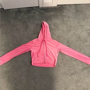 Hollister Pink Hooded Sweatshirt